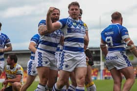 Halifax Panthers showed great determination to see-off York City Knights last week. Picture: Simon Hall