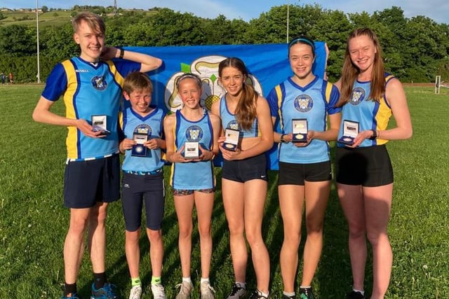 Halifax Harriers' young runners starred at the Yorkshire Championships.