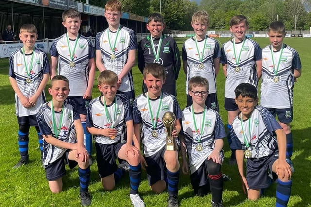 Ryburn High won the Year 7 U12s final at the Calderdale Schools Football Finals, held at Brighouse Town.