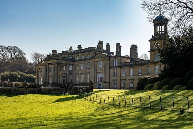 Skipton’s Broughton Hall doubled for the home of Anne Lister’s other lover Marianna Lawton, who’s played by Lydia Leonard. The real Lawton Hall, is in Cheshire.