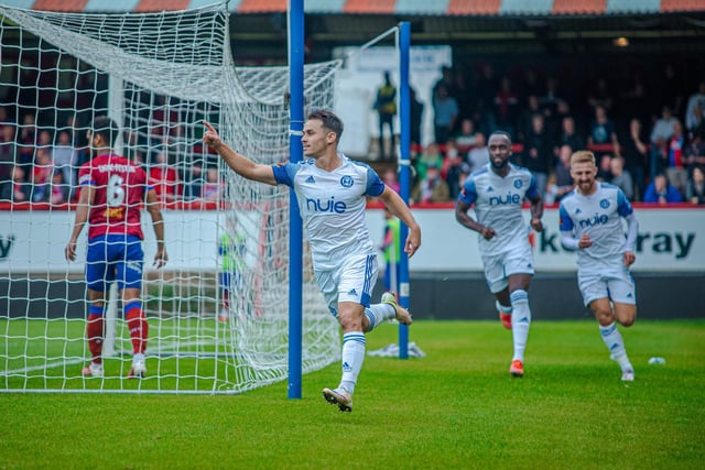 Billy Waters scored the winner at Aldershot, Town's fifth win in their opening eight games