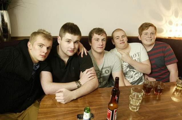 William, Alec, Reece, James and Jack back in 2011