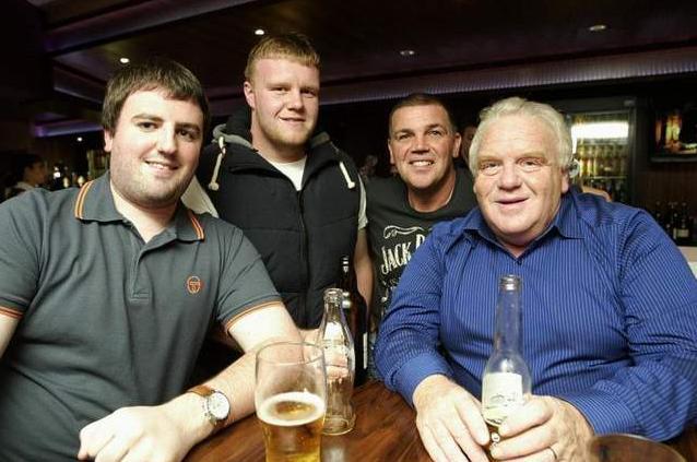 Back in 2011 Ross, Derek, Brillo and Smax enjoyed a night out at Maggie's.
