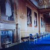 The carpet at Windsor Castle