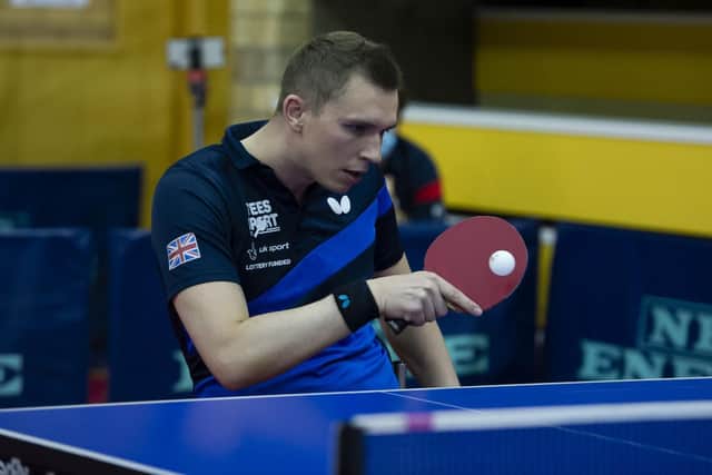 Wakefield's Lee York. Picture courtesy of ITTF