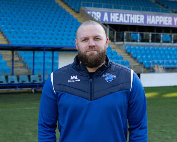 Halifax coach Simon Grix must have been stunned by his side's defeat at Leigh Centurions after the Panthers had gone into the game on the back of an eight-match winning run. Picture: Bruce Fitzgerald.