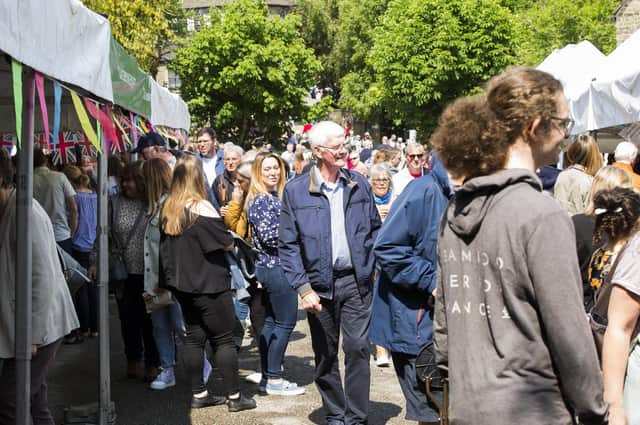 13 pictures showing all the fun of Ripponden Jubilee Food and Drink Market