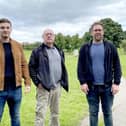 Councillors George Robinson, David Kirton and Joe Atkinson on The Stray