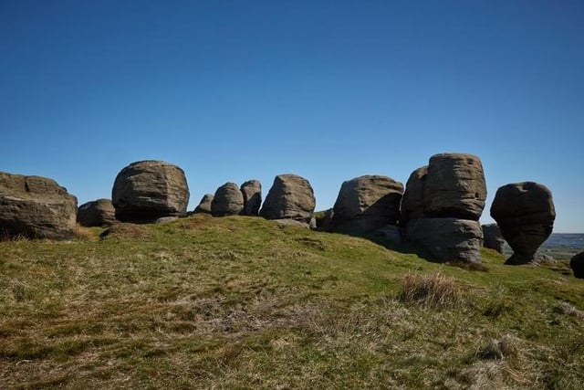 Also within the Calderdale boundary, The Bride Stones & Wizard of Whirlaw near Todmorden are a very interesting sight to see for any keen walker. The 'gravity defying rocks are located on Bride Stones Moor.