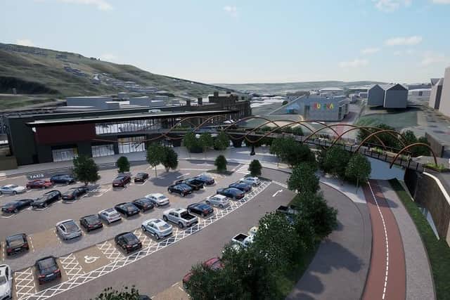 Halifax Rail Station proposed exterior