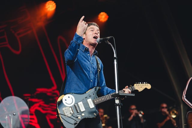 Noel Gallagher's High Flying Birds at The Piece Hall. Photo: Cuffe and Taylor