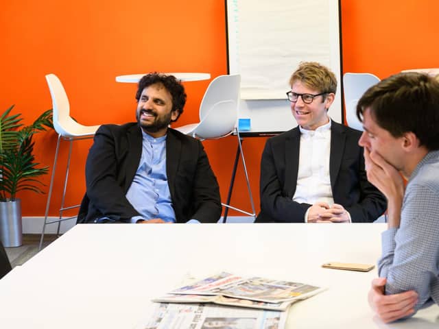 Nish Kumar and Josh Widdecombe will be filming at The Yorkshire Post