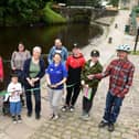 Members of the community were joined at the ribbon cutting by Coun Diana Tremayne  and Lizzie Dealey, Partnerships & External Relationships Manager - Yorkshire & North East at the Canal & River Trust.
