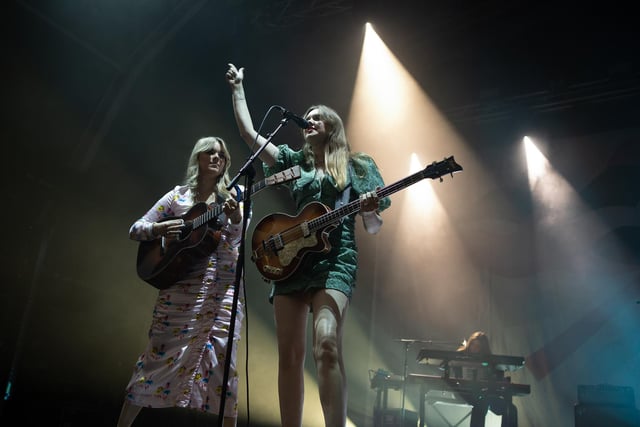 First Aid Kit on stage. Photos by Cuffe and Taylor.