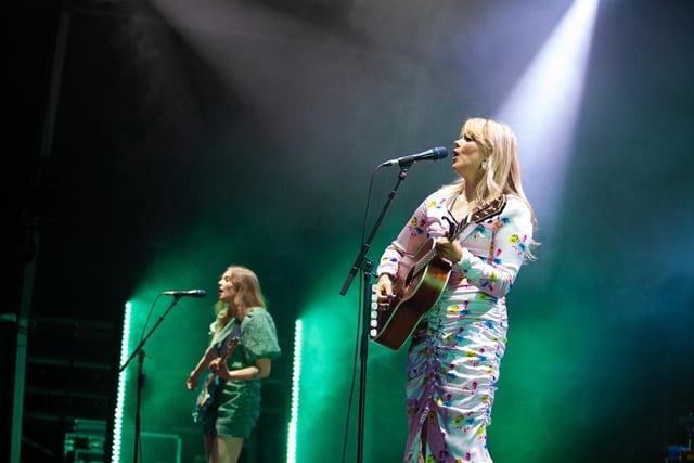 Swedish alt-folk stars First Aid Kit delighted their fans. Photos by Cuffe and Taylor.