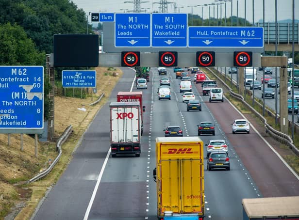 National Highways will replace the central reservation barrier between junctions 30 (Rothwell) and 31 (Normanton) on the M62 from Monday, July 4