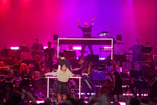 Pete Tong and The Heritage Orchestra at The Piece Hall. Photos by Cuffe and Taylor