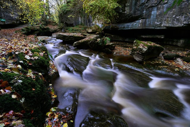 How Stean Gorge, Yorkshire
One of the best sites in Yorkshire to attempt gorge scrambling, rock climbing or abseiling, 
How Stean Gorge is a natural limestone ravine that offers excellent walking trails and exhilarating adventure sports.