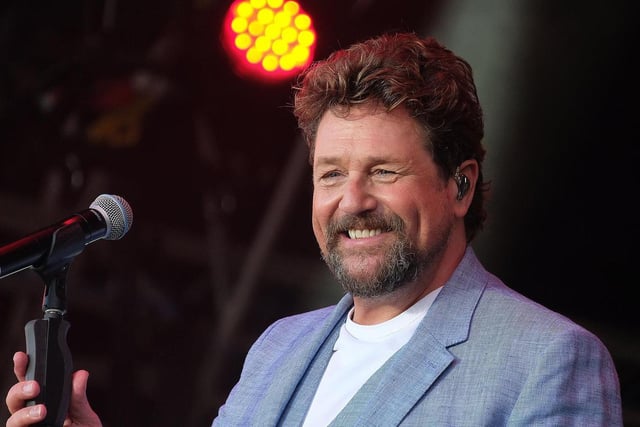 Michael Ball fans flocked to Halifax to see the singer and muscial theatre performer's show back in 2003.