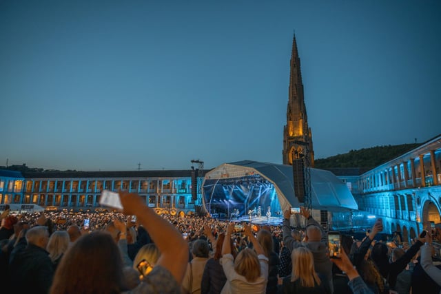 The show was part of Live at The Piece Hall 2022, which has also seen the likes of Noel Gallagher's High Flying Birds playing. Photos by Cuffe and Taylor/The Piece Hall Trust