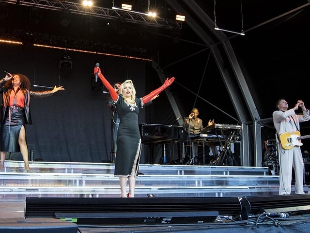 Paloma described the venue as "beautiful" and "wonderful". Photos by Cuffe and Taylor/The Piece Hall Trust