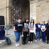 Duran Duran fans are gathering ahead of tonight's gig at The Piece Hall