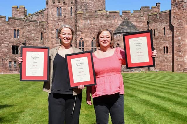 Helen Foster and Claire Ide have plenty to celebrate with award win