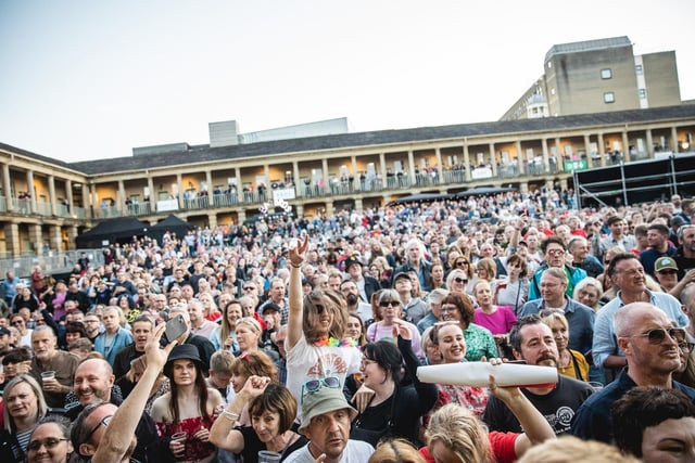 The gig was another sell-out for The Piece Hall. Photos by Cuffe and Taylor/The Piece Hall Trust