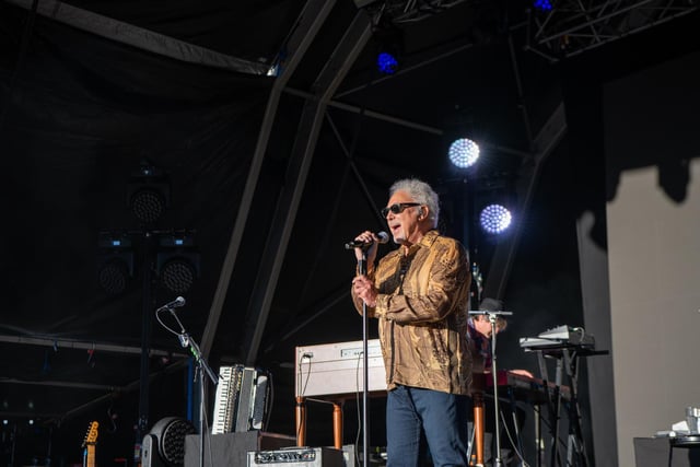 The legendary singer performed a sensational show. Photos by Cuffe and Taylor/The Piece Hall Trust