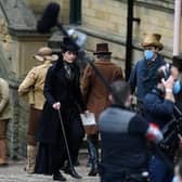 Filming for the second series of Gentleman Jack