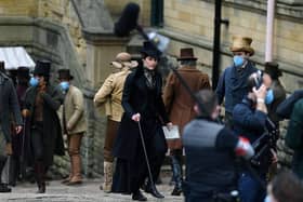 Filming for the second series of Gentleman Jack