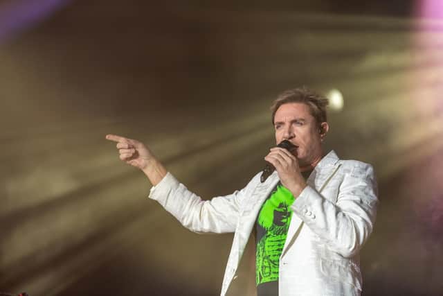 Duran Duran at The Piece Hall. Photo by Cuffe and Taylor/The Piece Hall Trust