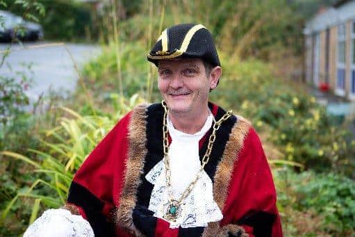 Stephen Parker is Mayor of Luddenden