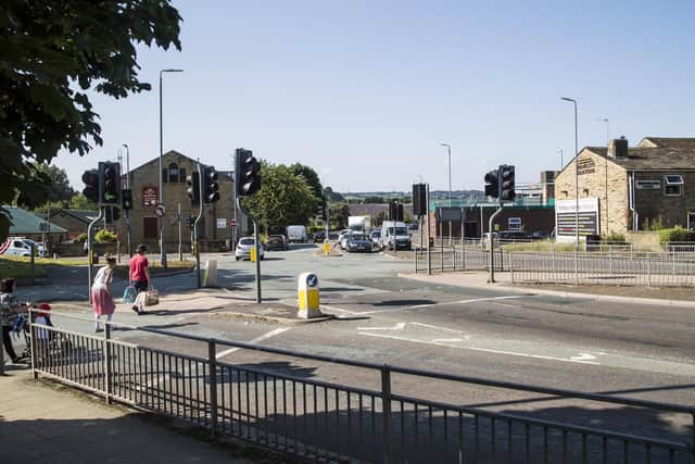 Road improvements planned for Brighouse. Traffic lights on the A641 Between Tesco and Sainsbury's