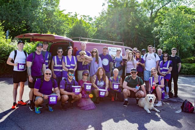The 21k walk was to represent the 21 epilepsy related deaths each week in the UK.