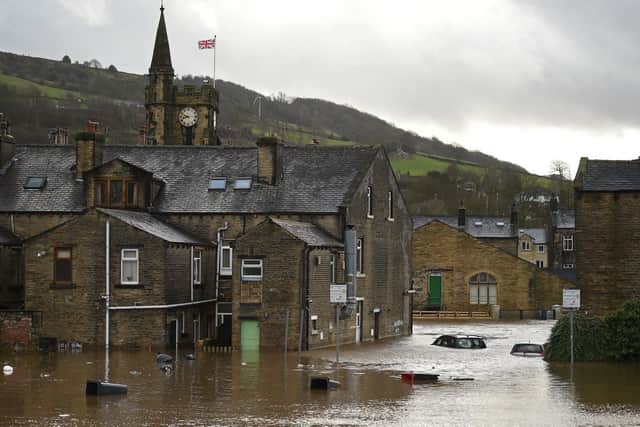 Flooding in Mytholmroyd (Getty Images)