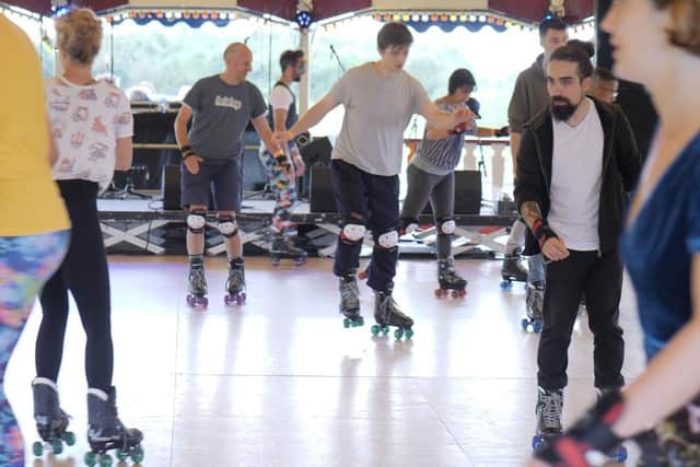 A roller disco will be held for the first time