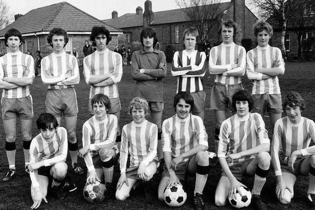 Illingworth Moor Methodist Church football team circa 1980.