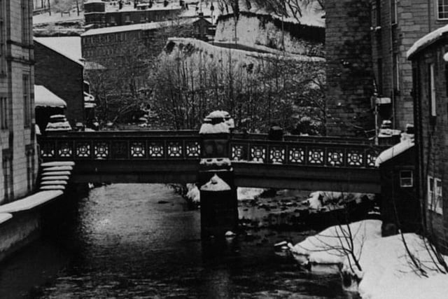 A snowy Hebden Bridge back in 1984.