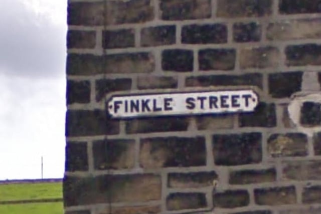There's a lot of debate surrounding where the name Finkle Street, located in Sowerby Bridge, came from. It could be a street with a bend, a stream or a red-light district - take your pick.