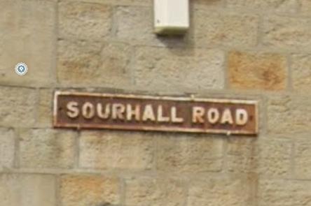 A road name that's enough to make your taste buds tingle, Sourhall Road in Todmorden runs between Bacup Road and Parkin Lane.