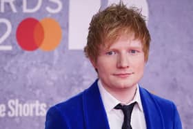 Ed Sheeran. Photo by NIKLAS HALLE'N/AFP via Getty Images