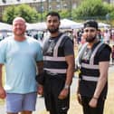 Craig Waterworth (Calderdale College), Mohammed Ozair and Yasar Mohammed (Unique Community Hub)