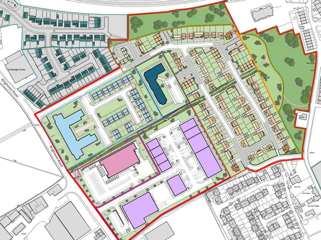 Where it all might go: Masterplanning for the Crosslee, Hipperholme, site