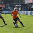 Amy Woodruff was on target for Brighouse Town Women in the FA Cup last weekend