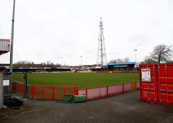 Altrincham FC. (Photo by Clive Brunskill/Getty Images)