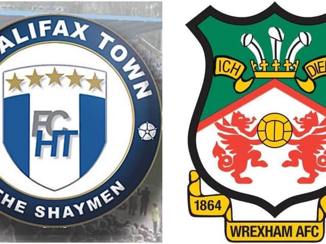 FC Halifax Town v Wrexham