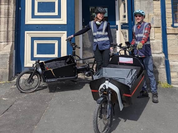 Four state of the art new e-cargobikes will be the backbone of the new offer.