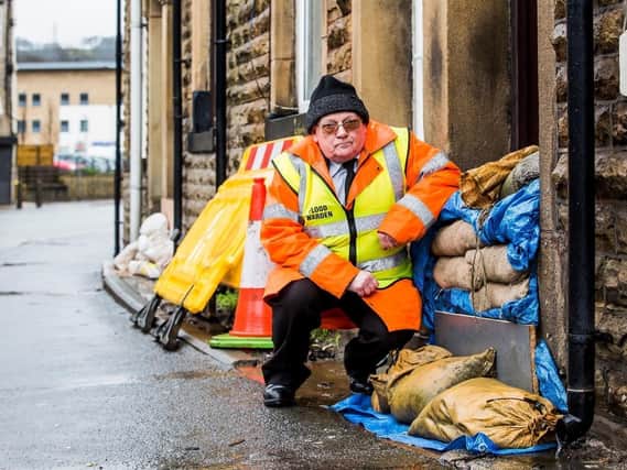 Keith Crabtree, has been nominated for an award for his flood warden work in Todmorden.