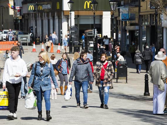 Calderdale shoppers go on spending spree as lockdown eases, figures reveal